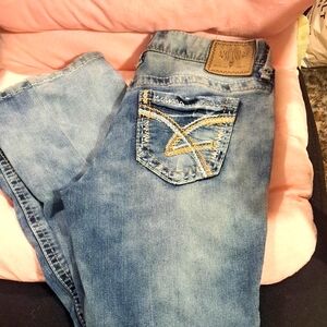 Amethyst jeans flare size 5